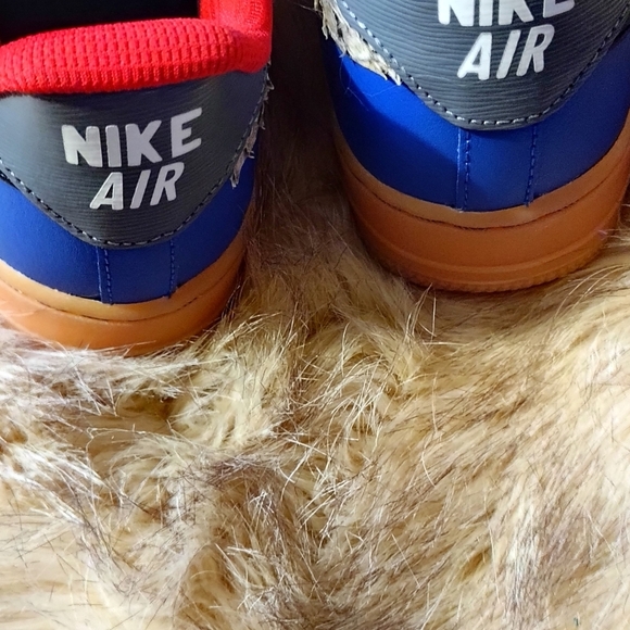 New Women's Air Force One sneakers Sz 6.5 animal print python snake - Picture 6 of 12